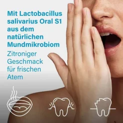 Nupure probadent lemon Mundflora Lutschtabletten, 30 St- Bakterienkulturen