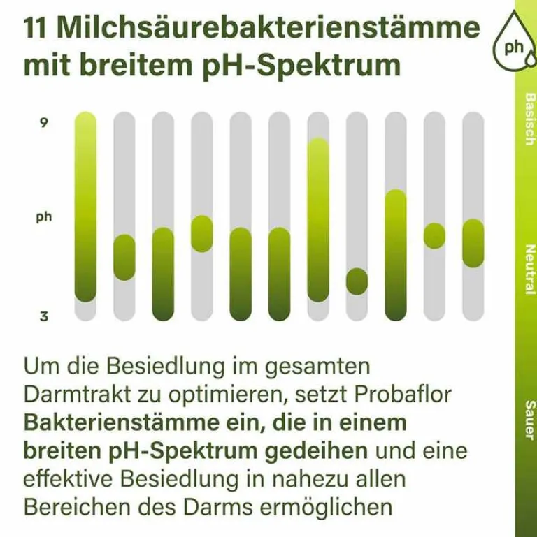 Nupure Bakterienkulturen-probaflor Mikrobiotika magensaftresistent Kapseln, 60 St