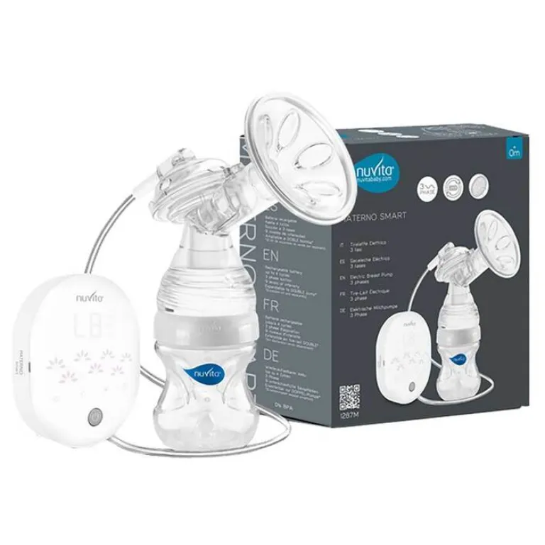 Nuvita Milchpumpen & Zubehör-elektrische 3-Phasen Milchpumpe Materno Smart, 1 St