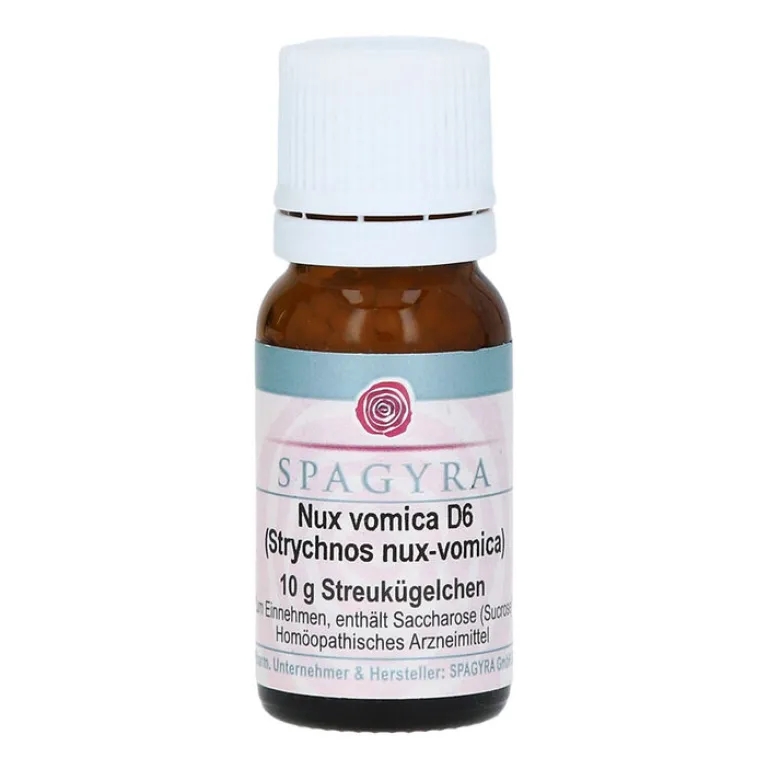 N|N-Nux vomica D 6 Globuli, 10 g