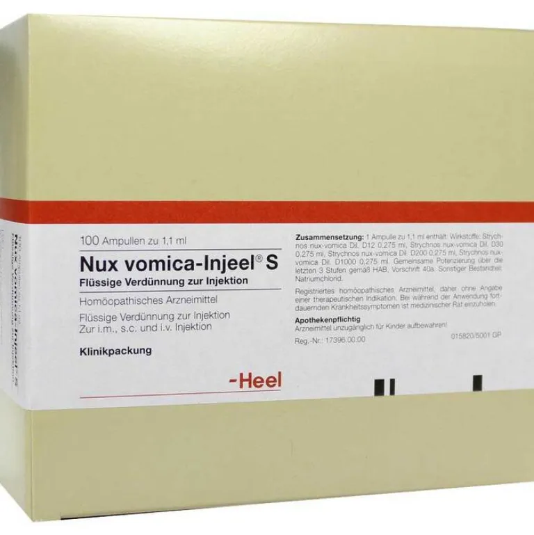 Nux vomica S Ampullen, 100 St^Injeel Best