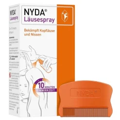 Nyda Läusespray, 50 ml-Kinder Läusemittel|Läuseshampoo