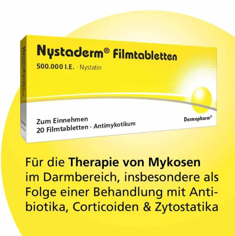 Nystaderm Filmtabletten, 50 St- Darmsanierung Medikamente