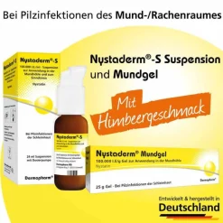 Nystaderm Mundsoor-Medikamente-Mundgel, 50 g