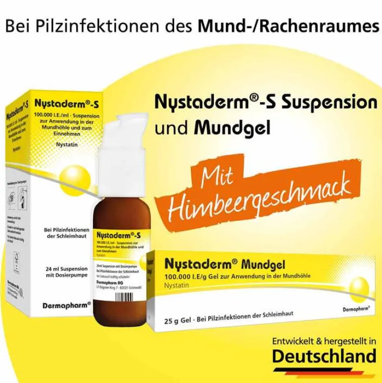 Nystaderm Mundsoor-Medikamente-Mundgel, 50 g