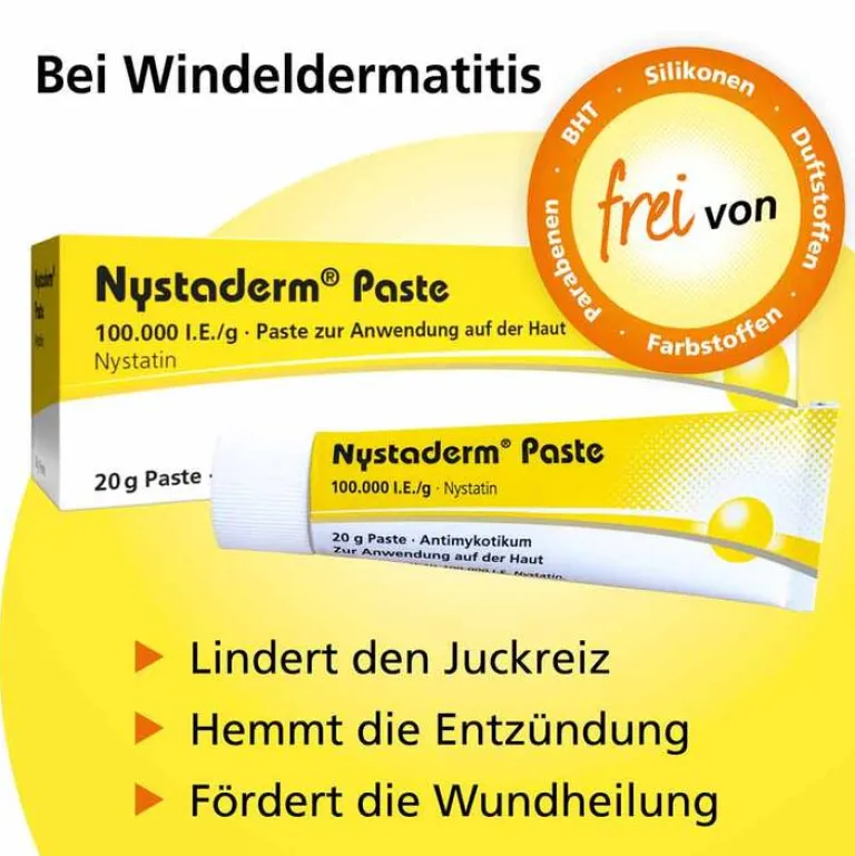 Nystaderm Haut|Hautpilz Creme-Paste, 50 g