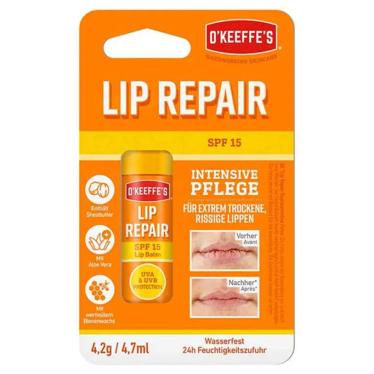 O Keefee s O Keeffe`s Lip Repair Lippenbalsam LSF 15, 4.2 g- Lippenpflege