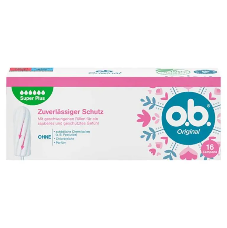 O.b. Tampons super plus, 16 St- Tampons