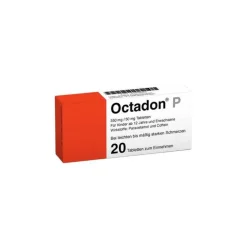 Octadon Kopfschmerztabletten|Mittel Gegen Fieber-P Tabletten, 20 St