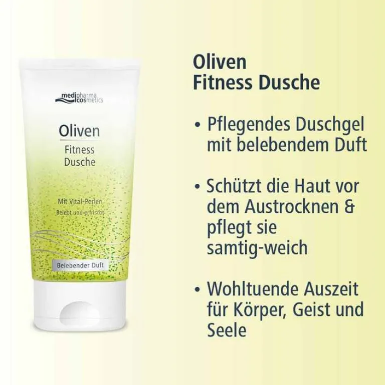Medipharma Cosmetics Oliven Fitness Dusche, 150 ml- Duschen & Waschen