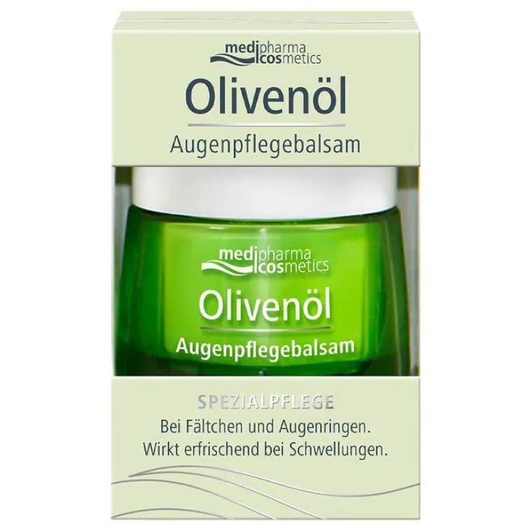 Medipharma Cosmetics Olivenöl Augenpflegebalsam, 15 ml- Augenpflege