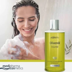 Medipharma Cosmetics Duschen & Waschen-Olivenöl Duschöl, 300 ml