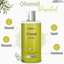 Medipharma Cosmetics Duschen & Waschen-Olivenöl Duschöl, 300 ml