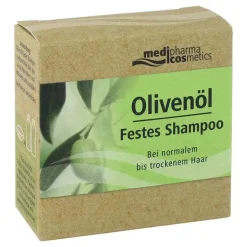 Medipharma Cosmetics Olivenöl Festes Shampoo, 60 g- Shampoos