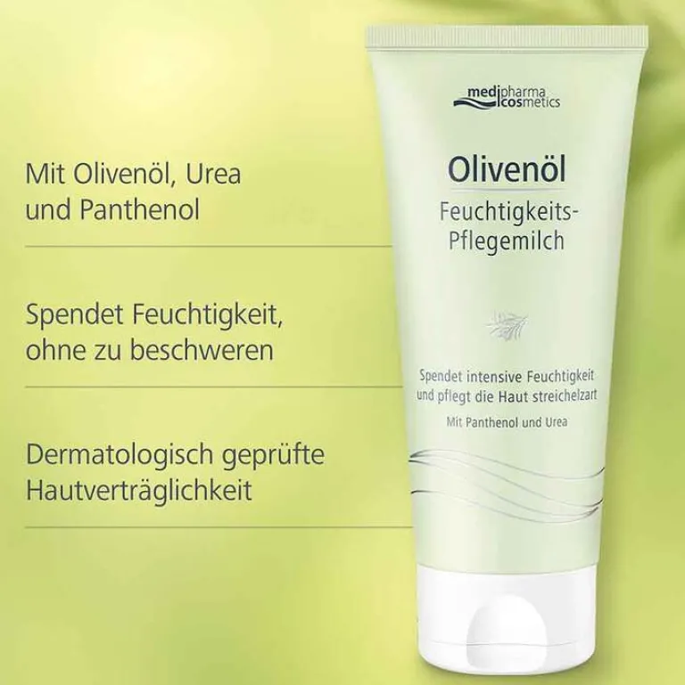 Olivenöl Feuchtigkeitspflegemilch, 200 ml^Medipharma Cosmetics New