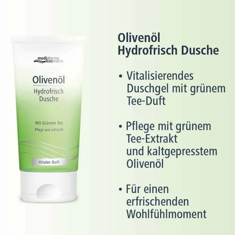 Medipharma Cosmetics Olivenöl Hydrofrisch Dusche, 150 ml- Duschen & Waschen