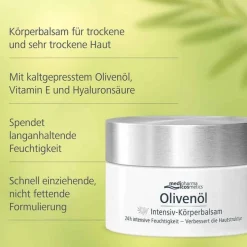 Medipharma Cosmetics Olivenöl Intensiv-Körperbalsam, 250 ml- Körpermilch & Lotionen