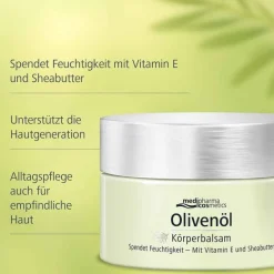 Medipharma Cosmetics Olivenöl Körper-Balsam, 250 ml- Cremes & Balsame