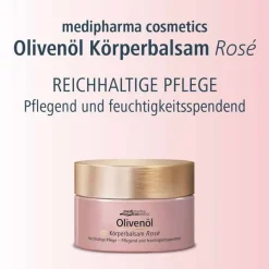 Medipharma Cosmetics Olivenöl Körperbalsam Rose, 250 ml- Cremes & Balsame