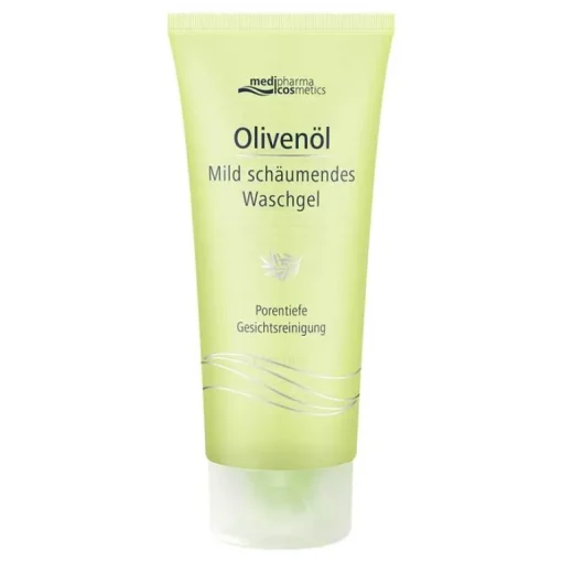 Medipharma Cosmetics Olivenöl mild schäumendes Waschgel, 100 ml- Duschen & Waschen