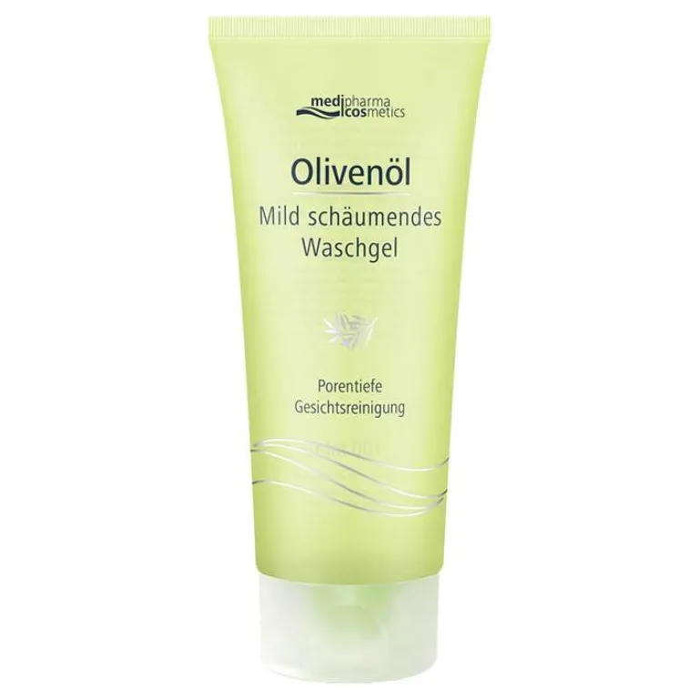 Medipharma Cosmetics Olivenöl mild schäumendes Waschgel, 100 ml- Duschen & Waschen