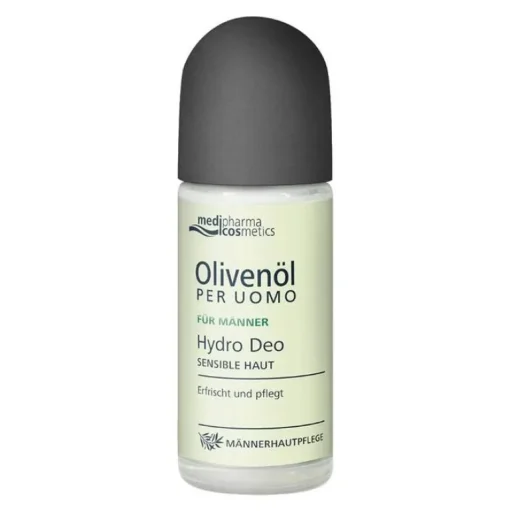 Medipharma Cosmetics Olivenöl Per Uomo Hydro Deo, 50 ml- Antitranspirant & Deo