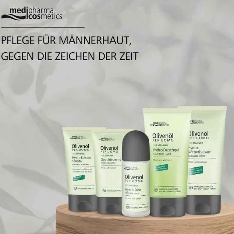 Olivenöl Per Uomo Hydro Duschgel, 150 ml^Medipharma Cosmetics New