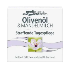 Medipharma Cosmetics Tagespflege-Oliven-Mandelmilch straffende Tagespflege, 50 ml