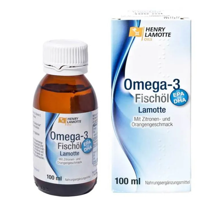Lamotte Omega 3 Fischöl , 100 ml- Omega 3 Kapseln