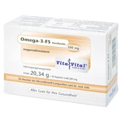 Omega 3 Kapseln-Omega 3 FS hochrein magensaftresistente Kapseln, 30 St
