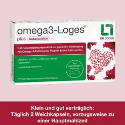 Dr. Loges Omega 3-Loges plus Kapseln, 120 St- Omega 3 Kapseln