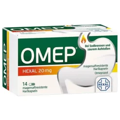 Hexal 20 mg magensaftresistente Hartkapseln, 14 St^Omep New
