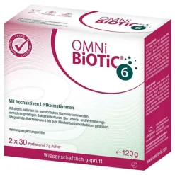 Omni Biotic Bakterienkulturen-6 Pulver , 2X60 g