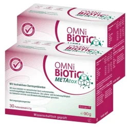Omni Biotic Metatox Beutel , 2x90 g- Bakterienkulturen