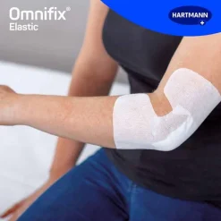 Omnifix Fixierpflaster-® elastic 10 cm x 5 m Fixiervlies, 1 St