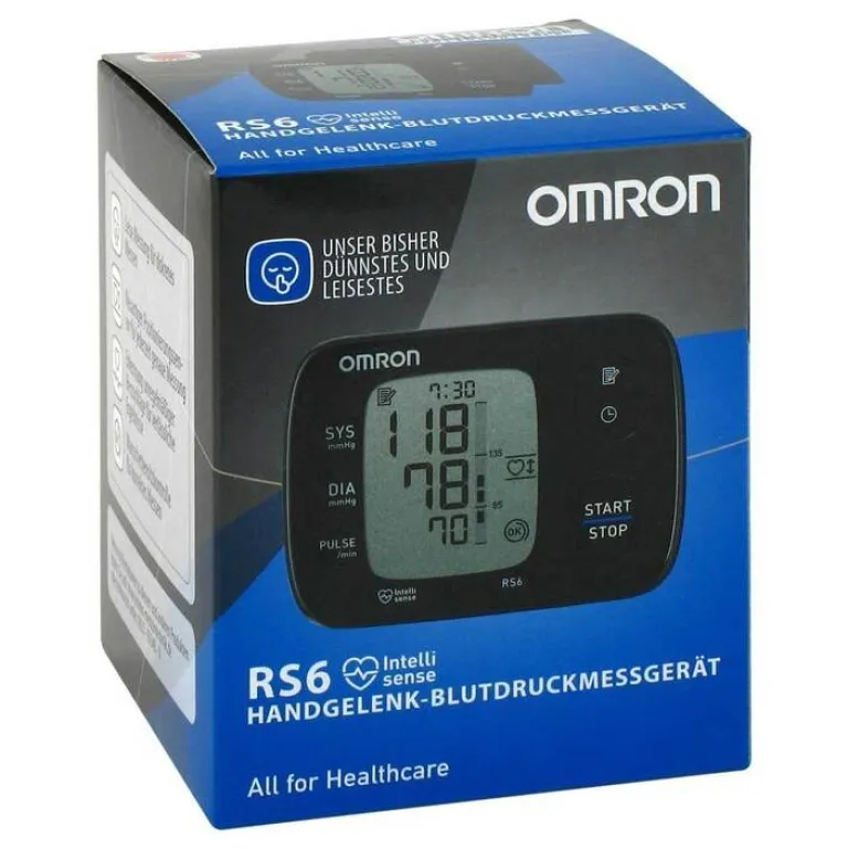 Omron RS6 Handgelenk Blutdruckm., 1 St- Blutdruckmessgeräte
