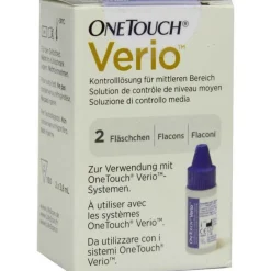 Onetouch Kontrolllösungen-One Touch Verio Kontrolllösung mittel, 2X3.8 ml