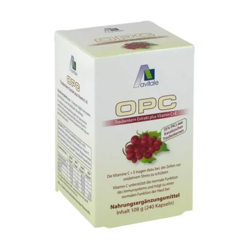 Avitale OPC Traubenkern Vegi Kapseln, 240 St- Opc