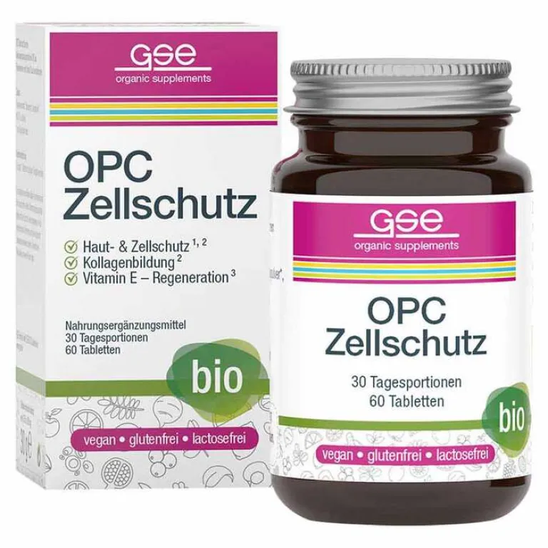 OPC Zellschutz Complex Bio Phyto Vitamins Tabletten , 60 St^GSE