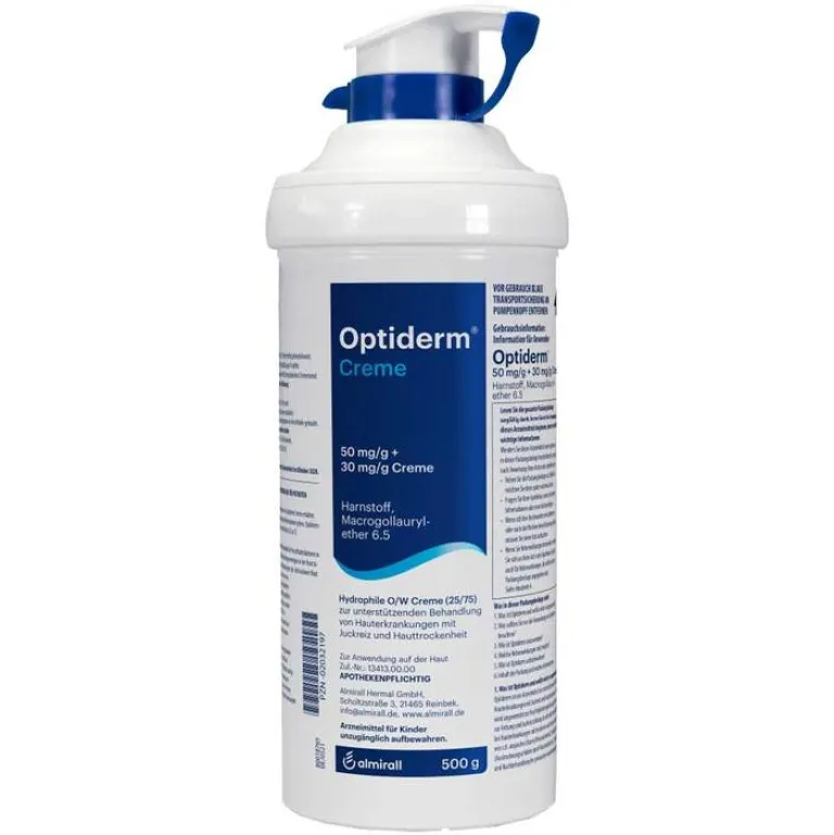 Optiderm ® Creme im Spender, 500 g- Neurodermitis Creme