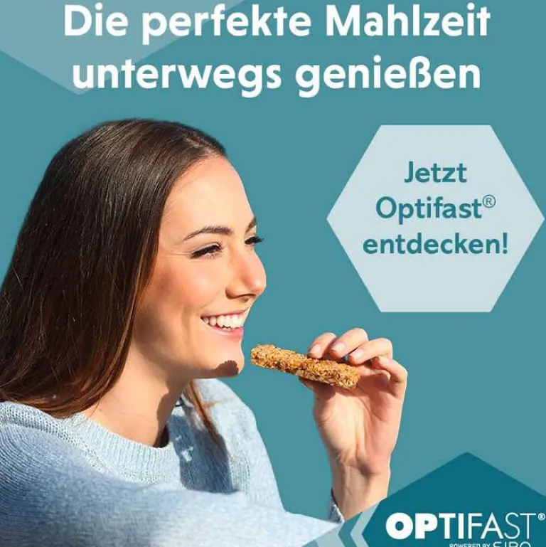 Optifast Riegel Schokolade, 6X70 g- Riegel
