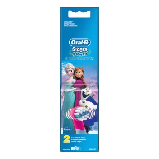 Oral B Aufsteckbürsten Stages Power Die Eiskönigin, 2 St- Zahnbürsten|Geräte & Zubehör