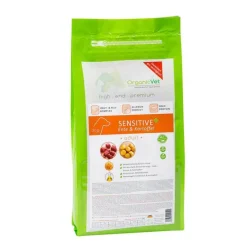 OrganicVet Hund Trockennahrung Sensitive + , 1.5 kg- Futter & Snacks