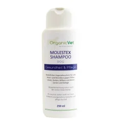 OrganicVet Molestex Shampoo für Hunde, 250 ml- Fell & Haut