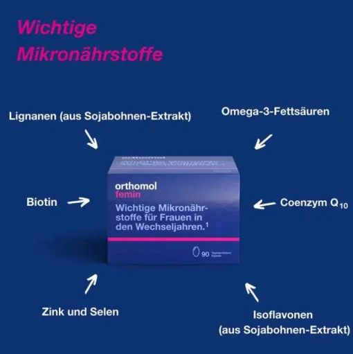 Orthomol Wechseljahre-Femin Kapseln, 180 St
