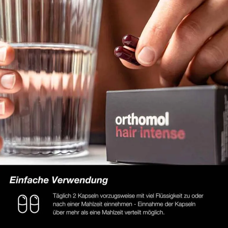 Orthomol Mikronährstoffe-Hair Intense Kapseln, 60 St