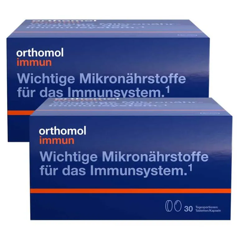 Orthomol Immunsystem-Immun 30 Tabletten / Kapseln Kombipackung, 2x1 St