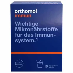 Immun Granulat Beutel, 15 St^Orthomol Best