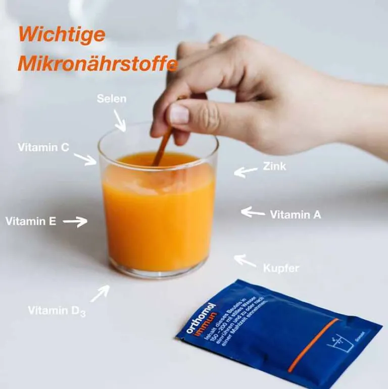 Orthomol Immun Granulat Beutel, 7 St- Immunsystem