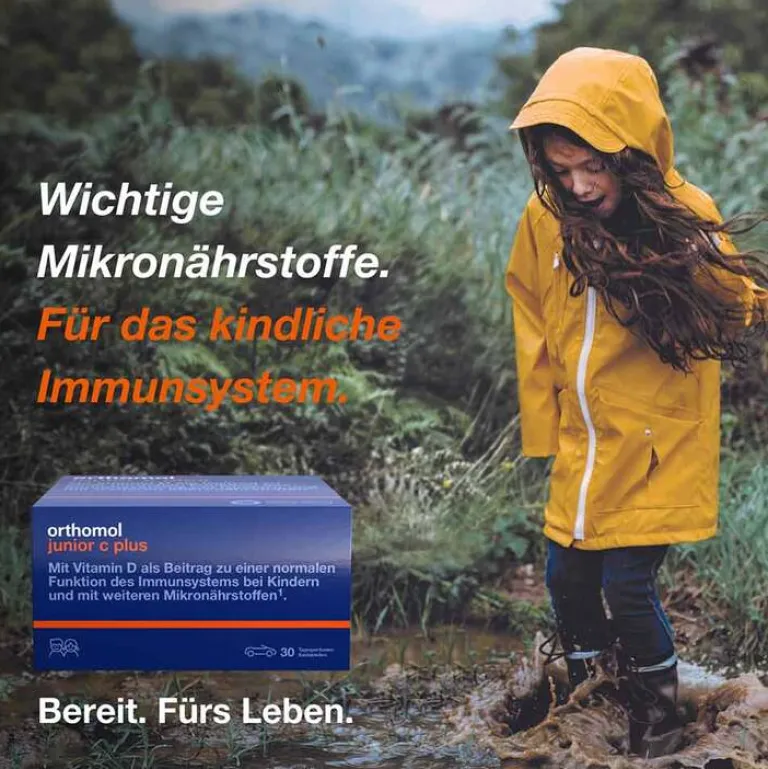 Orthomol Junior C plus Kautabletten Waldfrucht, 30 St-Kinder Multivitamine